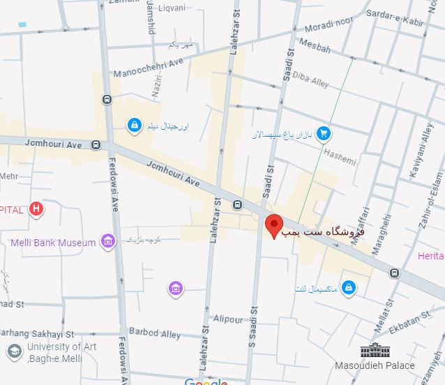 نقشه ست پمپ