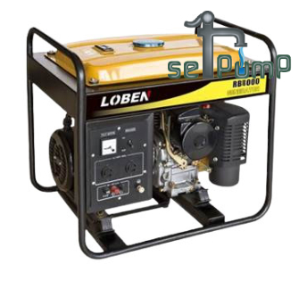 موتور برق دیزلی ژاپنی 2 کیلووات مدل RB2000D